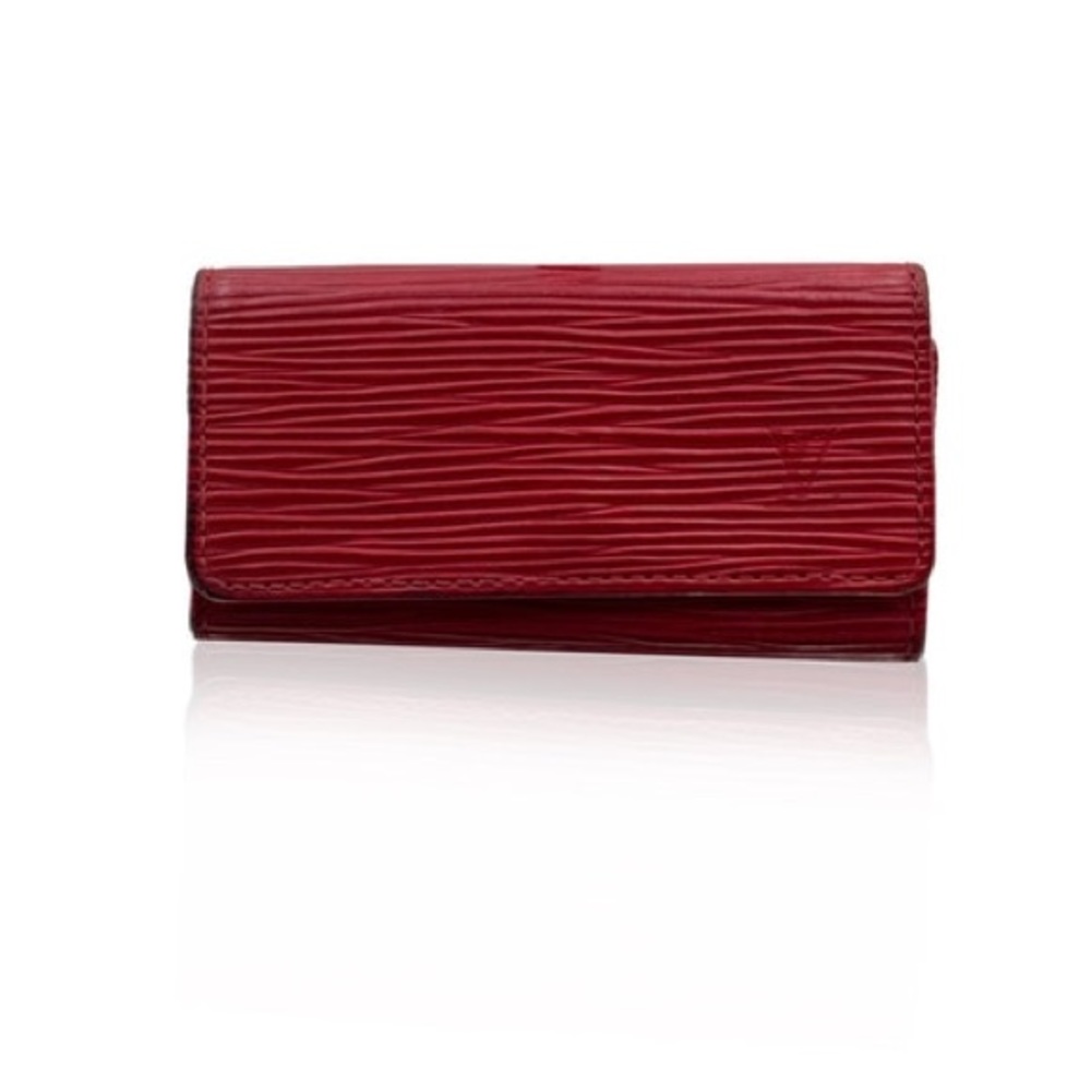 Vintage Louis Vuitton Epi Leather Key Holder - Red